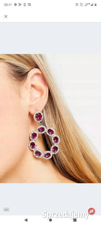 RIVER ISLAND Bogato zdobione kolczyki z Londynu Dodatki Kraków