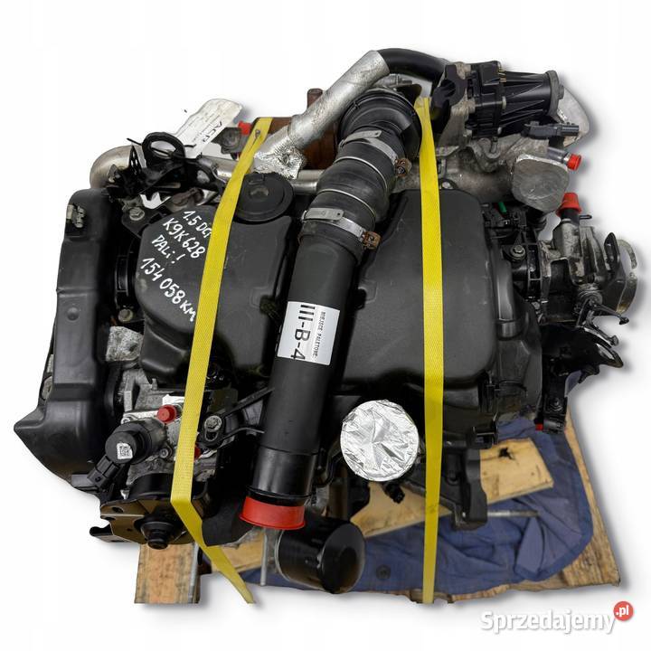 SILNIK K9K628 Renault Kangoo II 15 DCI 75 diesel Silniki i osprzęt Chełm