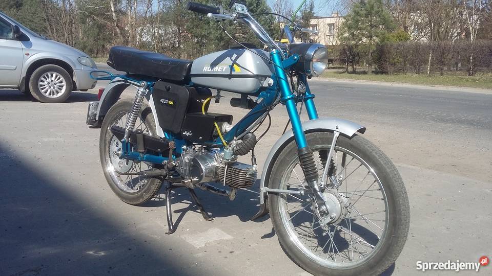 Romet Ogar 200 bi kolor zarejestrowany remoncie Rok produkcji 1988 Bydgoszcz