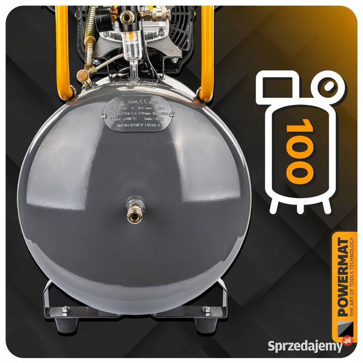Kompresor olejowy 100l 8 bar sprężarka 230v śląskie
