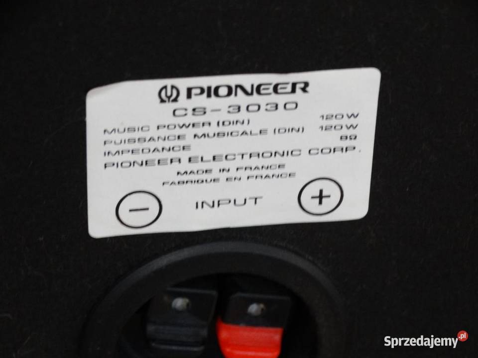 Legendarne kolumny Pioneer CS3030 WYSYŁKA Słuchawki i głośniki