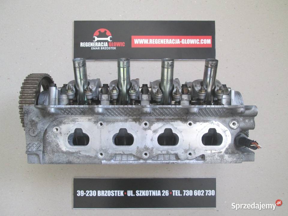Głowica RENAULT 12 16V 8200042722 Dacia Clio głowice cylindrów Brzostek