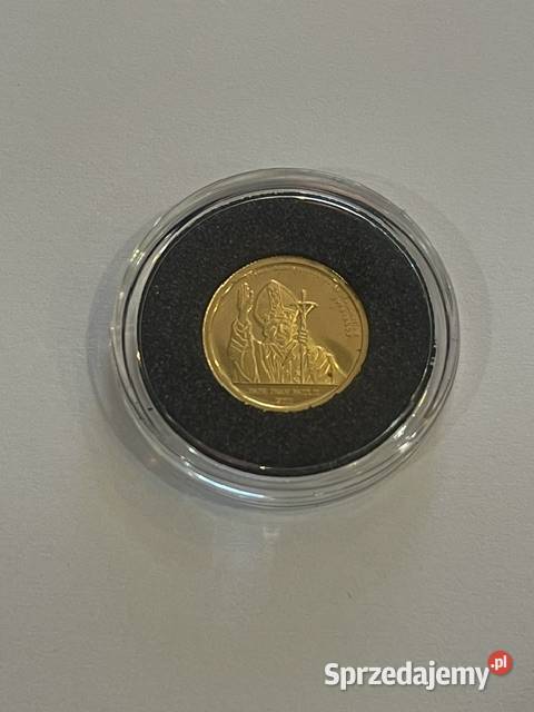 Złota Moneta 20 Franków 2003 Jan Paweł II Kraków sprzedam