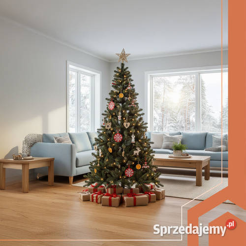 Choinka 21m z cienkimi igłami Choinka Sztuczna lubelskie Biała Podlaska