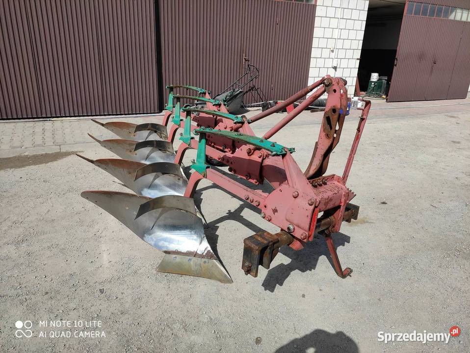 Pług 4 skibowy zagonowy Kverneland resor 16 4x40 Radom