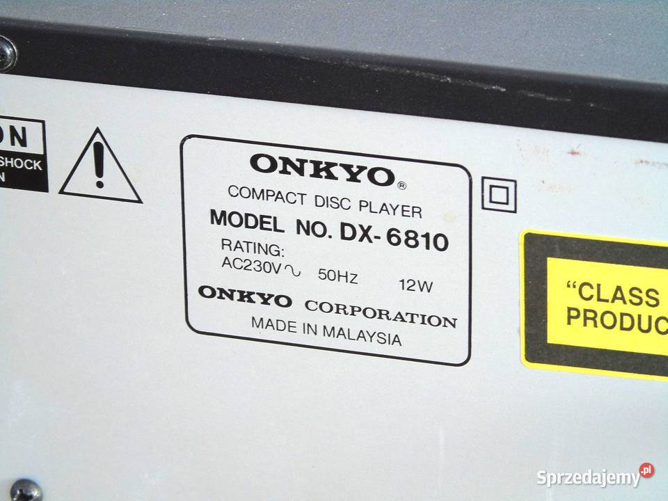 CD Onkyo DX6810 sprawny i ładny WYSYŁKA podkarpackie Jasło