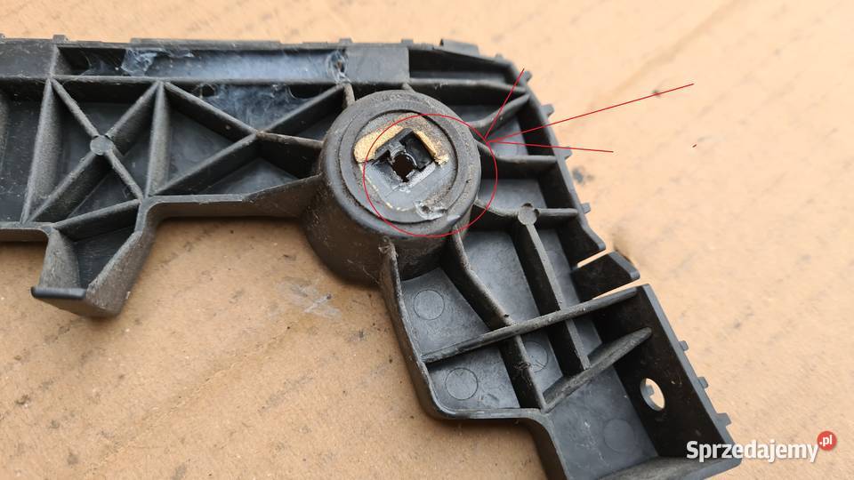 Mazda 6 GH ślizgi uchwyty mocujące zderzak tył Legnica sprzedam