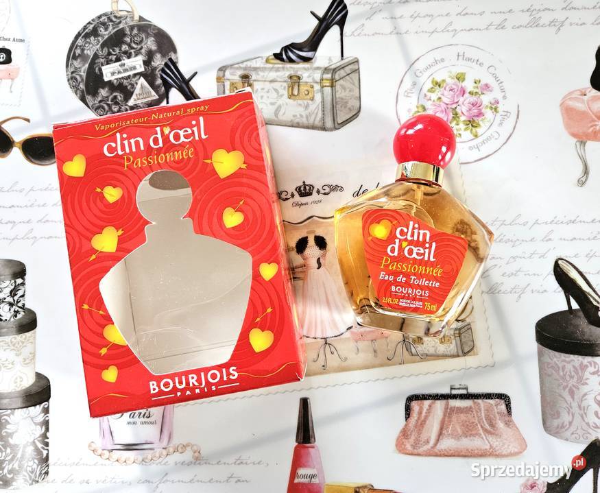 Bourjois Clin doleil Passionnee EDT 50 ml unikat mazowieckie Warszawa
