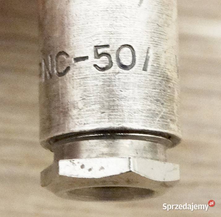 Złącze kątowe wtyk BNC50W1 50 omów UNITRA nowy śląskie Gliwice