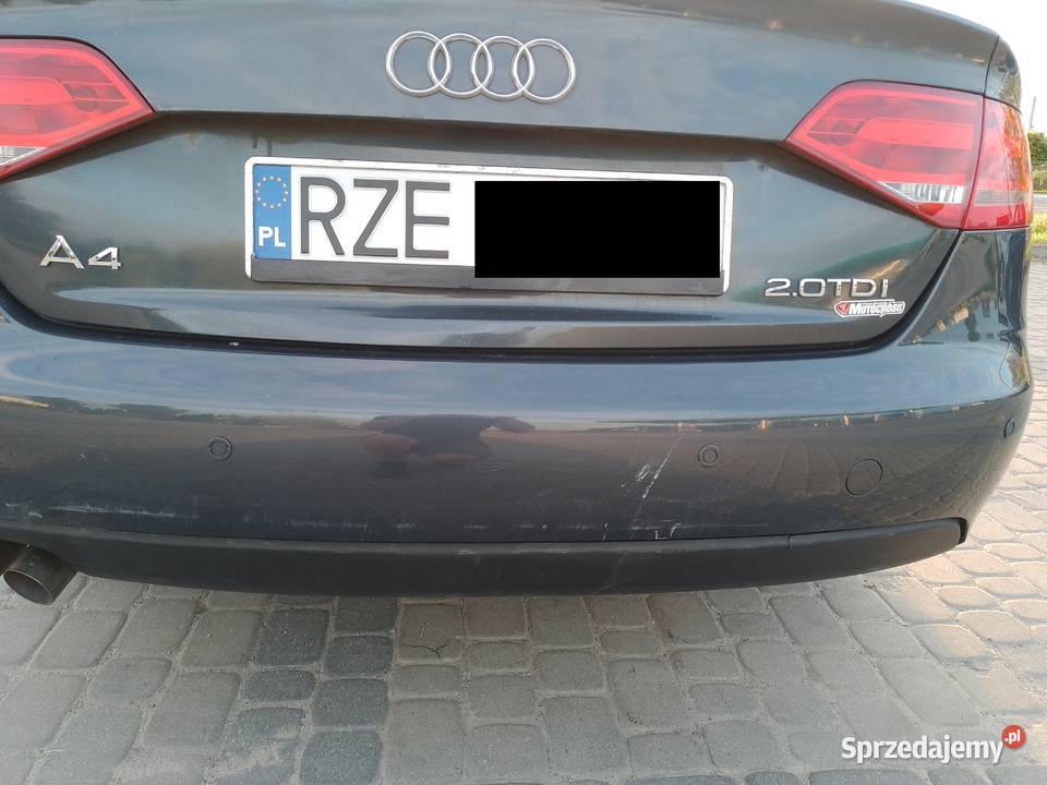 Audi a4 b8 sedan 20 tdi 143 Rok produkcji 2008 Zaczernie