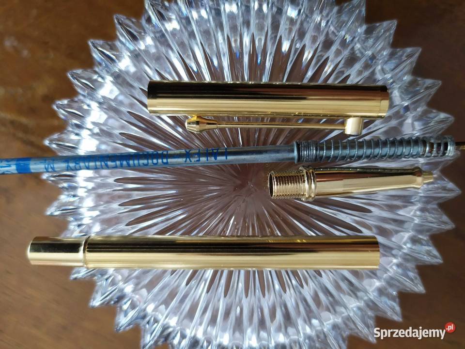 Pozłacany długopis włoski marki Lalex Sanok