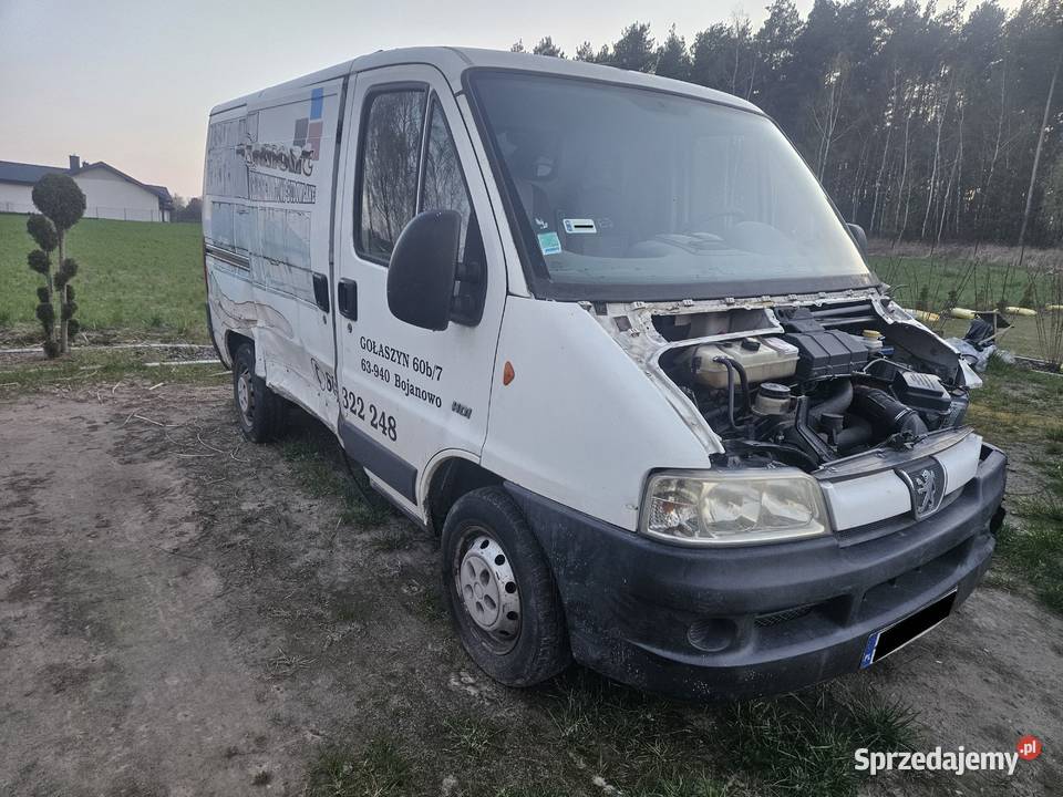 PEUGEOT BOXER 20HDi 2004 l1h1 KLIMA W CAŁOŚCI NA Rok produkcji 2004 Sieradz