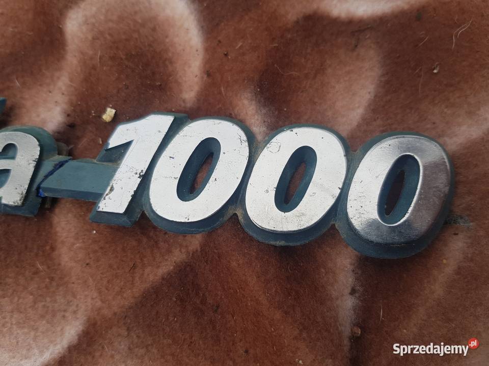 Lata 80teEmblemat Fiat Panda 1Oryginał osobowe