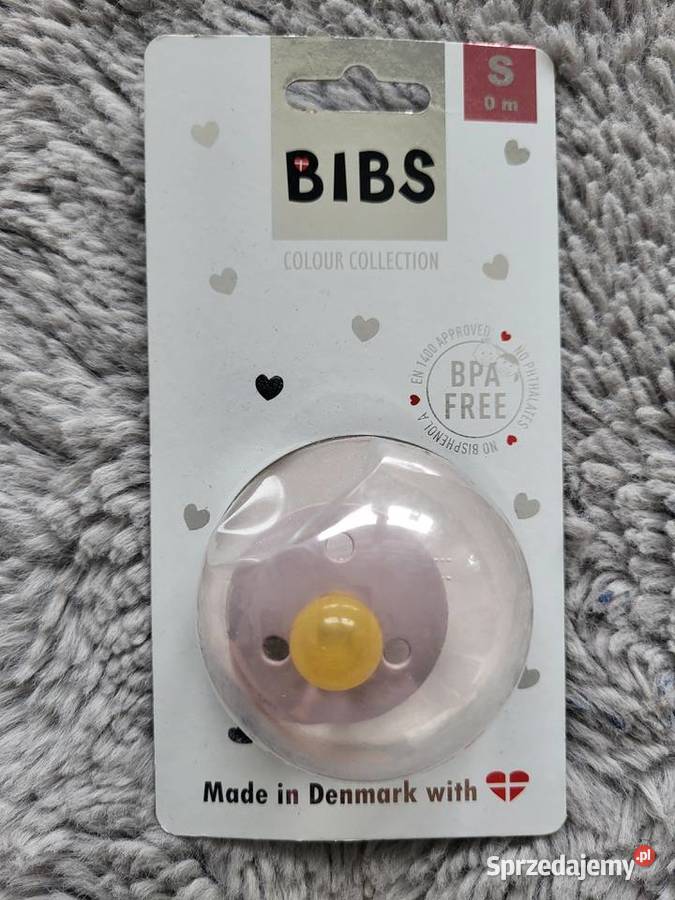 Bibs smoczek uspokajający kauczukowy 0m 1 śląskie Częstochowa