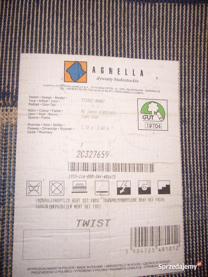 dywan agnella Poznań sprzedam