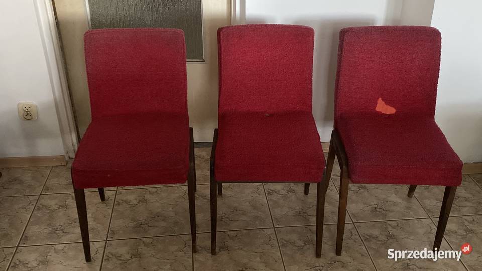 Krzesla AGA lata 70 Lublin