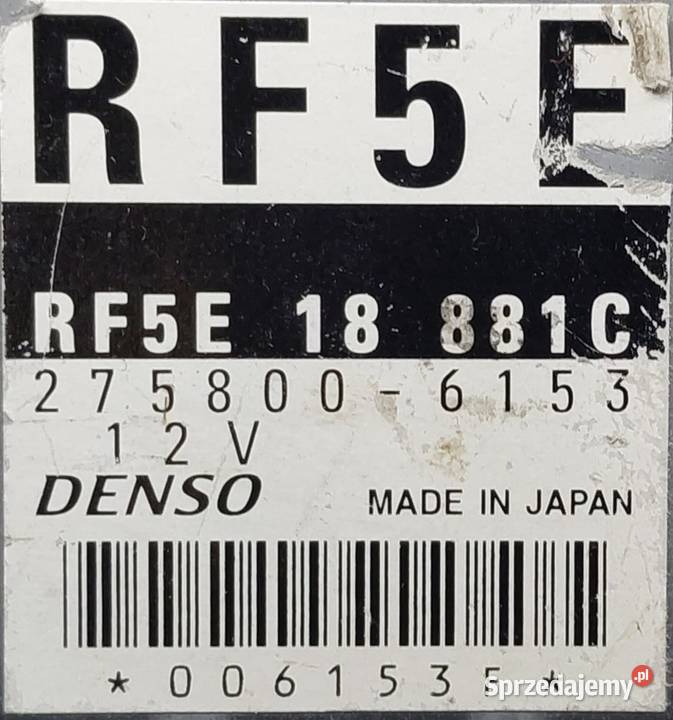 STEROWNIK SILNIKA MAZDA 6 20 D 2758006153 dolnośląskie Mielęcin