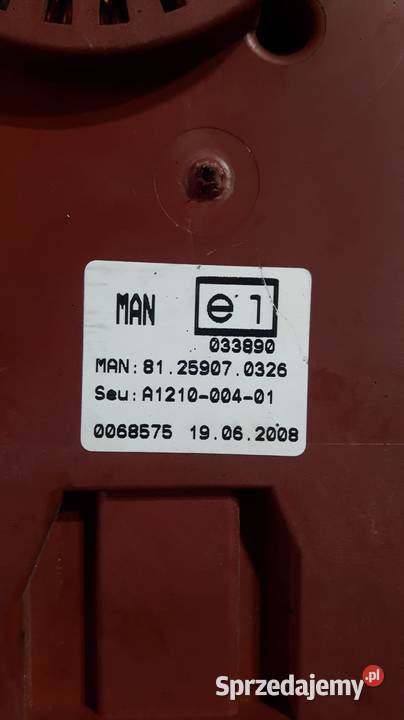 Przetwornica napięcia prądu MAN 81259070326 Rzędowice