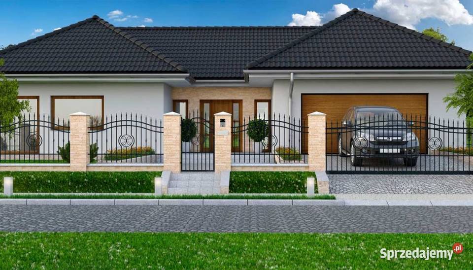 Brama dwuskrzydłowa klasyczna POLBRAM 4m x 15m Miechów