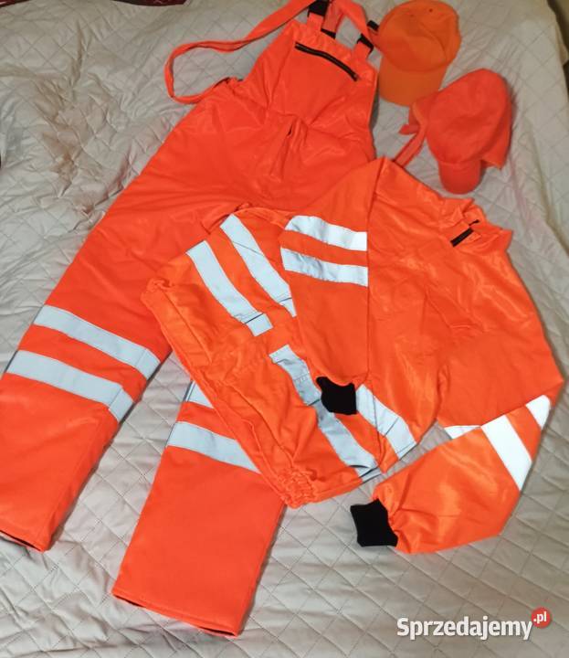 Komplet odzieży roboczej ostrzegawczej XXL wielkopolskie Trzcianka