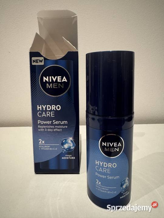 Nivea MEN Hydrocare Power Serum nowość wielkopolskie Poznań