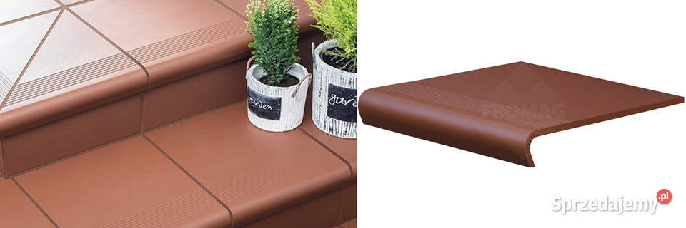 Burgund 30x30 podłoga klinkier Cerrad 1gat