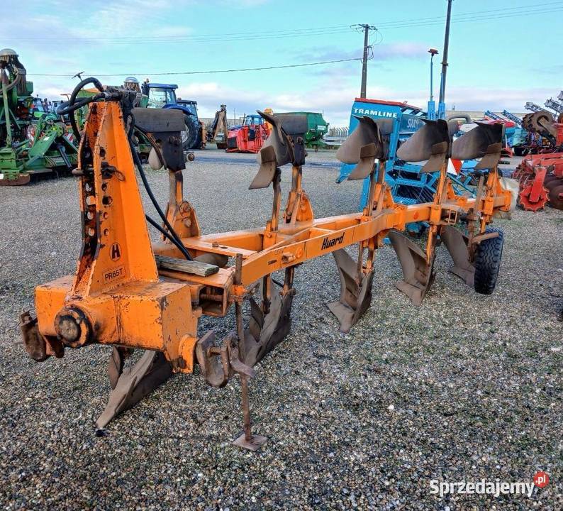 Pługi Huard i Overum 5 skibowy obrotowy Kverneland lubelskie
