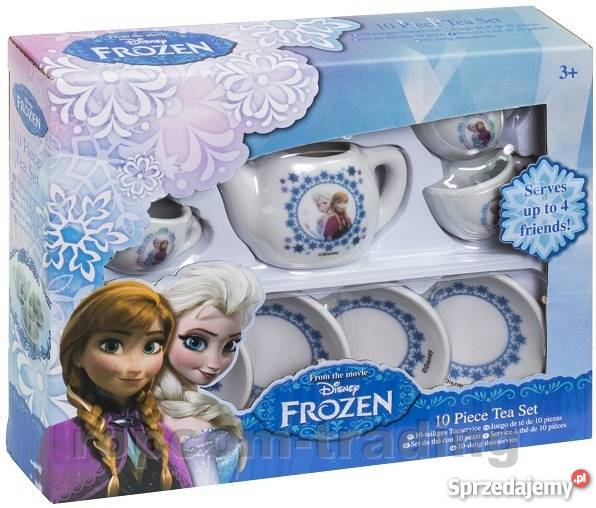 Zestaw do Kuchni Anna Elsa 10el lalek FROZEN Lalki i akcesoria