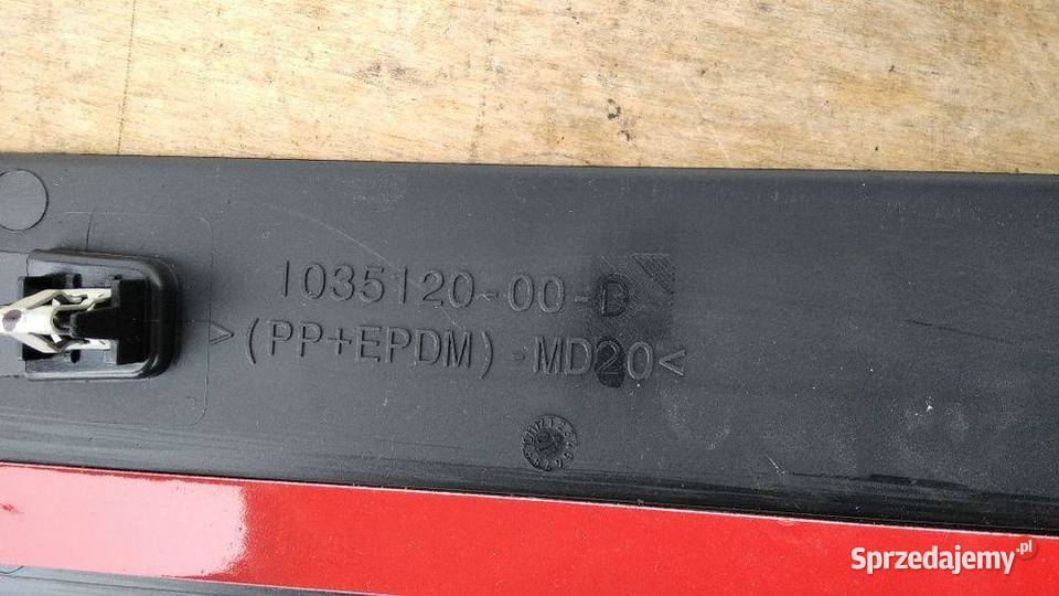 TESLA X LISTWA NA DRZWI PRAWA PRZÓD NOWA sprzedam
