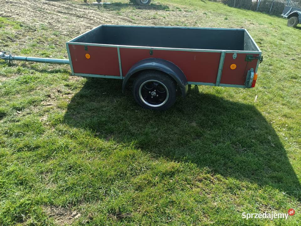 Przyczepka samochodowa Weisser DMC 500 Burtowe i plandeki Nysa