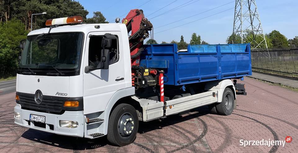 WYWROTKA MERCEDES ATEGO 1218 HDS PALFINGER Warszawa