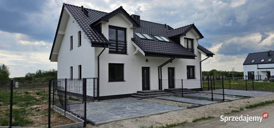 Nowy Dom 1038m w zabudowie dwulokalowej wielkopolskie