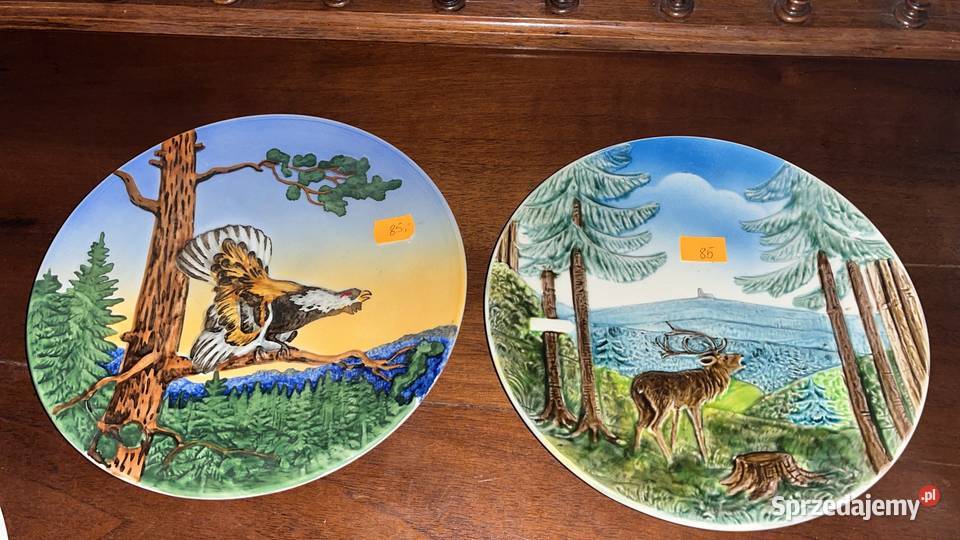 Patera Głuszec Jeleń Made in Western Germany Gdańsk