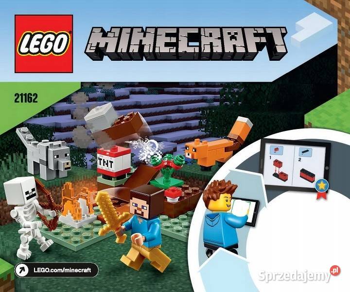 Lego instrukcja do LEGO MINECRAFT 21162 Kraków