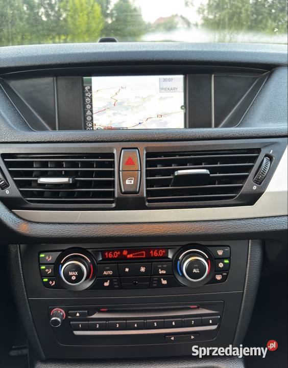 BMW X1 sDrive 20 150 2010 Tempomat NAVI Krzykawka