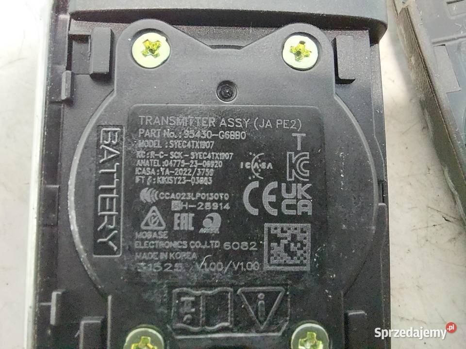 Kia Picanto IV III LIFT 2025r kluczyk pilot