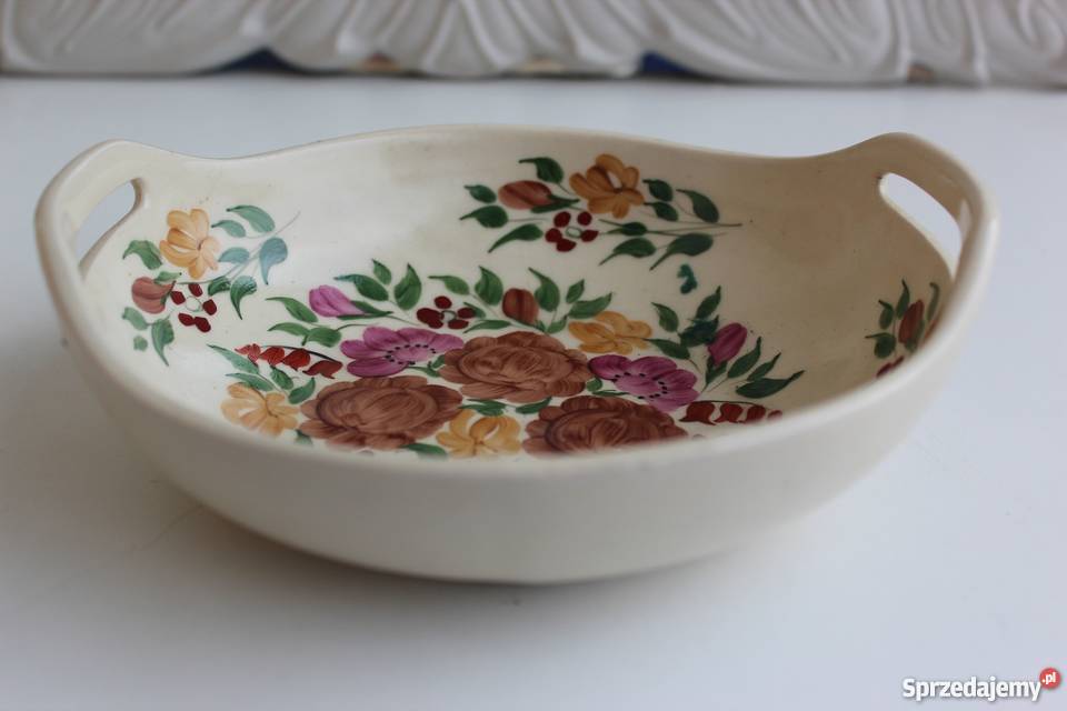 Salaterka ceramiczna ręcznie malowana