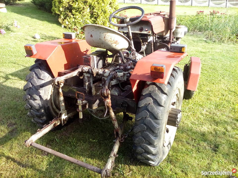 Ciągnik SAM Papaj pługi kultywator Kosina