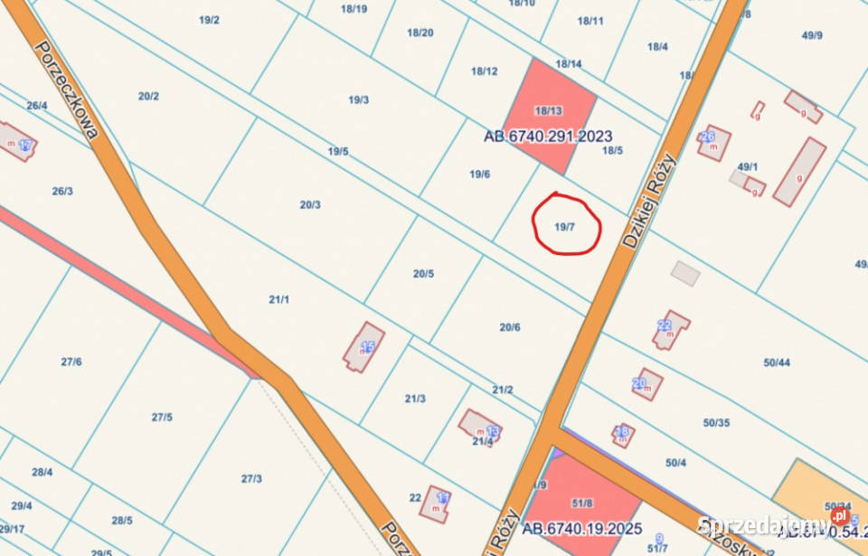 Pomiechówek Wymysły 1715m2 budowlana 38 do mazowieckie