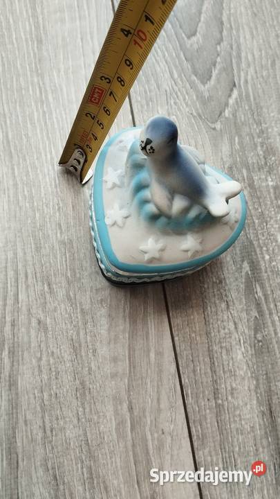 kasetka foka pamiątka mała szkatułka Poznań sprzedam