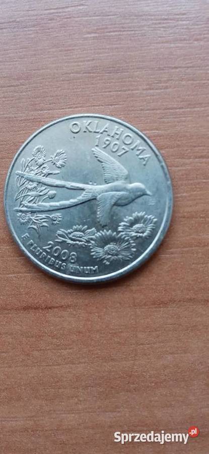 Moneta Quarter Dollar Skoczów