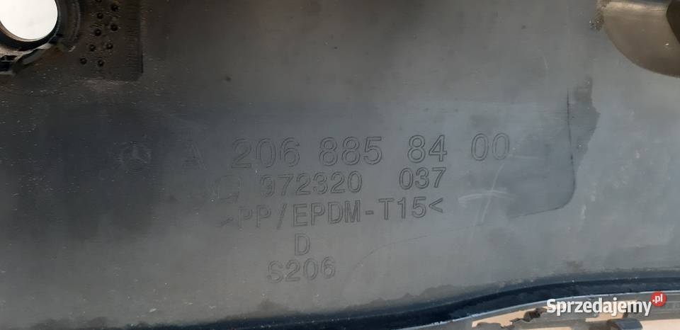 MERCEDES CKLASA W206 KOMBI ZDERZAK TYLNY PDC Zderzaki Trzciel