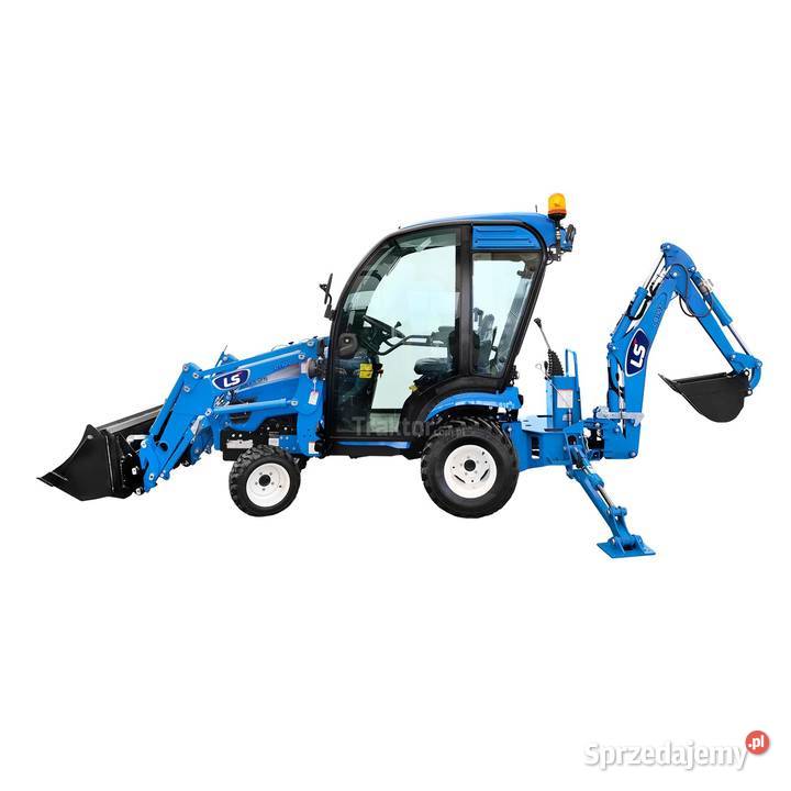LS Tractor MT125 4x4 247 IND CAB koparka LB1107 podkarpackie Tajęcina