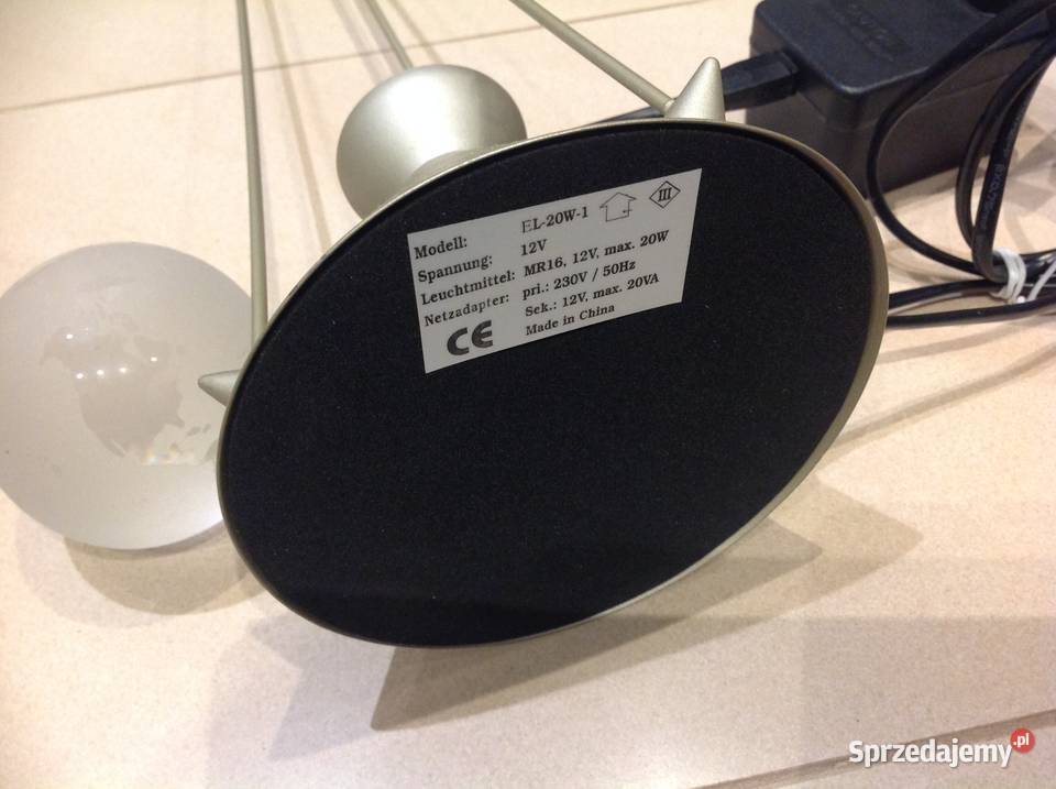 Lampa Lampka Halogenowa Stojąca Pokojowa