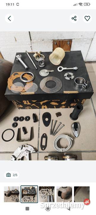 SHL M11 Zbiornik i Cała Masa Części PRL kujawsko-pomorskie Brodnica