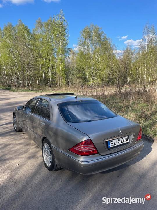 W220 4 matic long z LPG 2006r lift Łódź