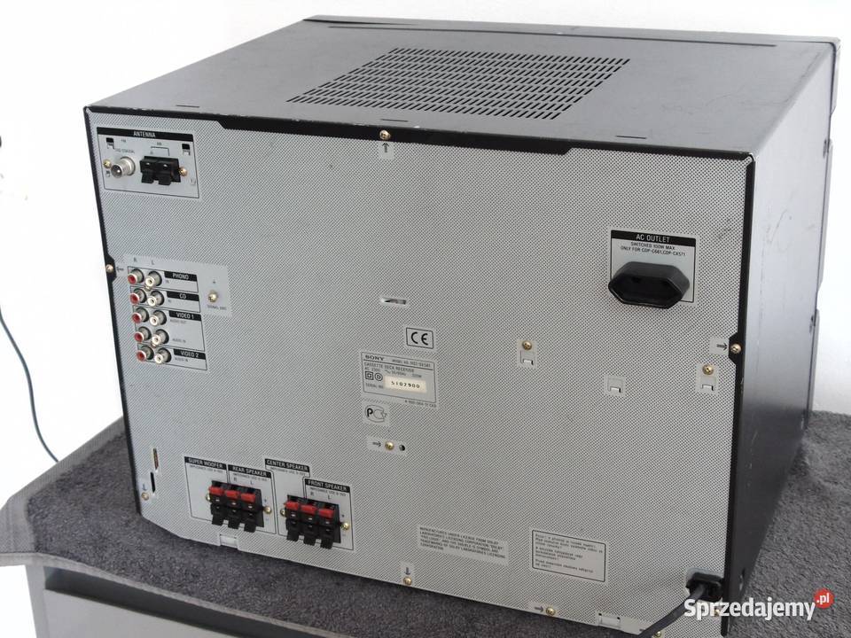 Wzmacniacz z radiem i magnetofon Sony HSTSE581 Jasło