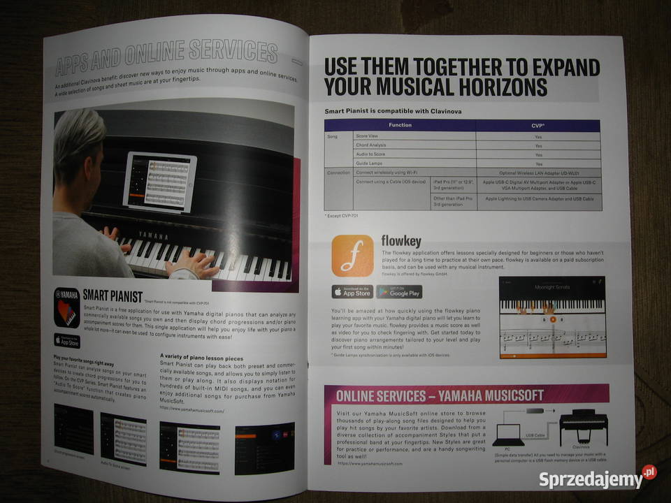 Yamaha Clavinova Digital Piano CVP Series Kępice