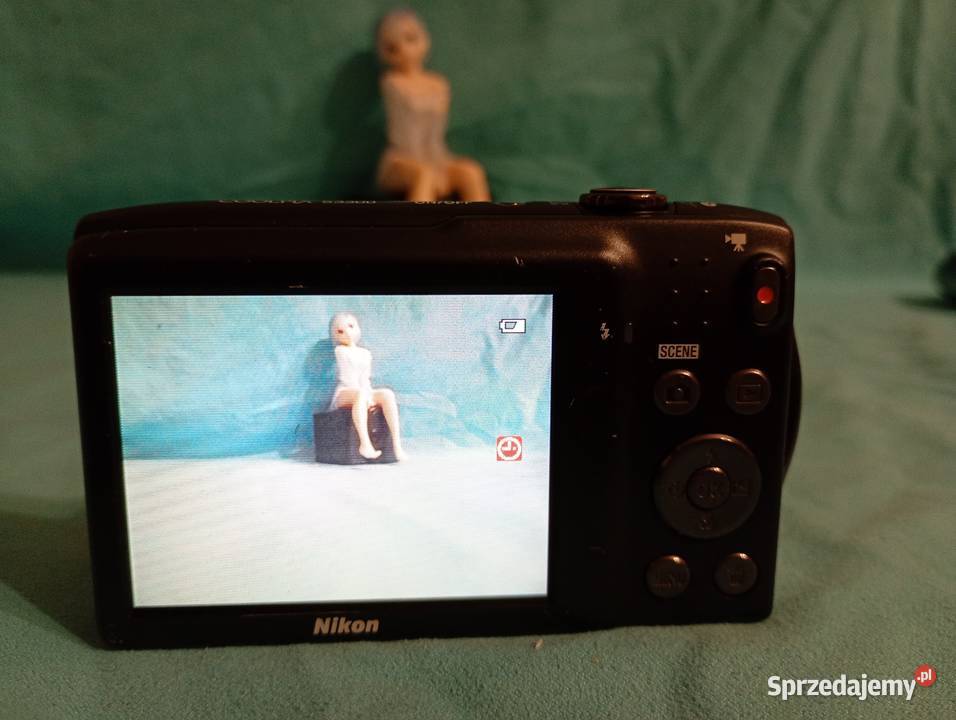 Czarny Nikon Coolpix S 3300 Każdy go chce mieć śląskie Katowice