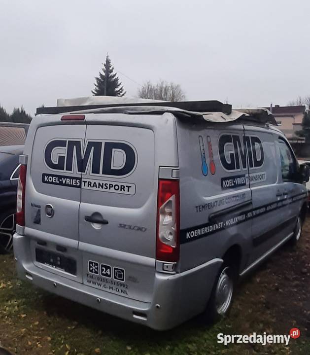 Fiat scudo 20hdi 163 izoterma 2014r Motoryzacja Gostyń